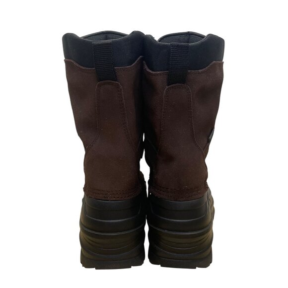 Kamik Men’s Brown Waterproof Insulated Nationplus Winter Snow Boots Size 10 - Picture 5 of 10